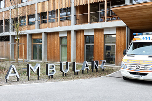 Signaletik Kinderpsital Zürich